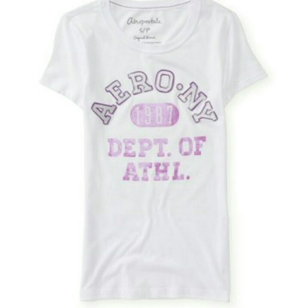Aero. Juniors Ny Dept of Athl. Embellished T-shirt